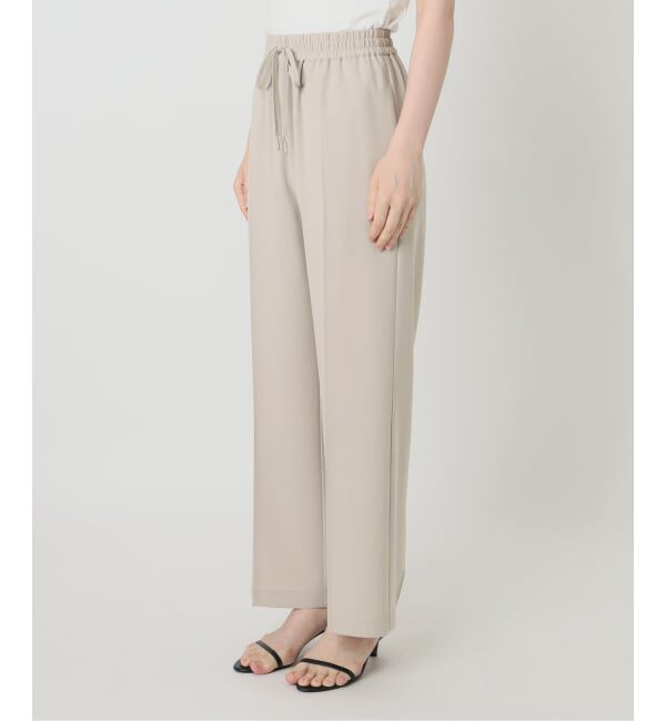 Spick and Span「ソフトタッチイージースラックスパンツ」|スラックス|