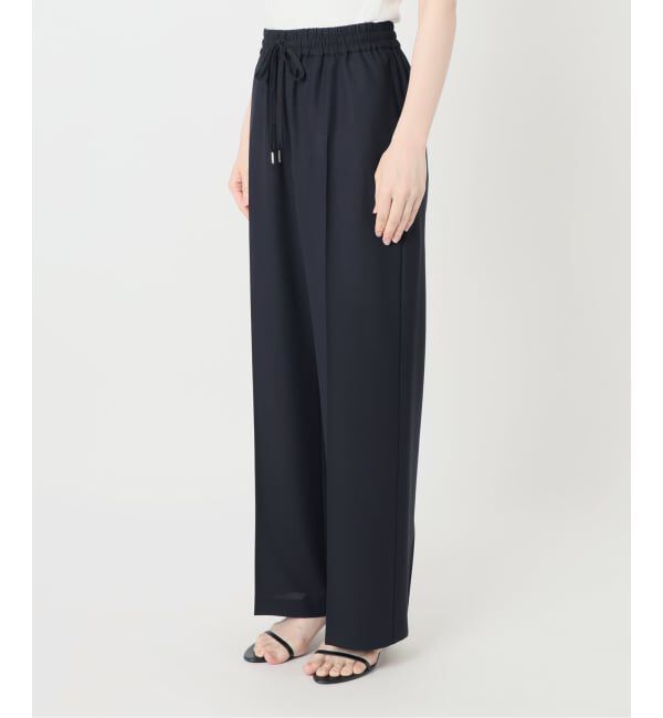 Spick and Span「ソフトタッチイージースラックスパンツ」|スラックス|