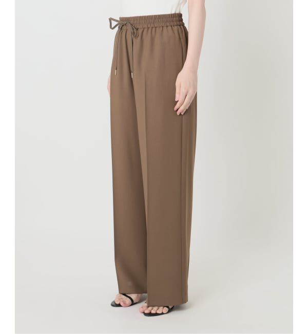 Spick and Span「ソフトタッチイージースラックスパンツ」|スラックス|