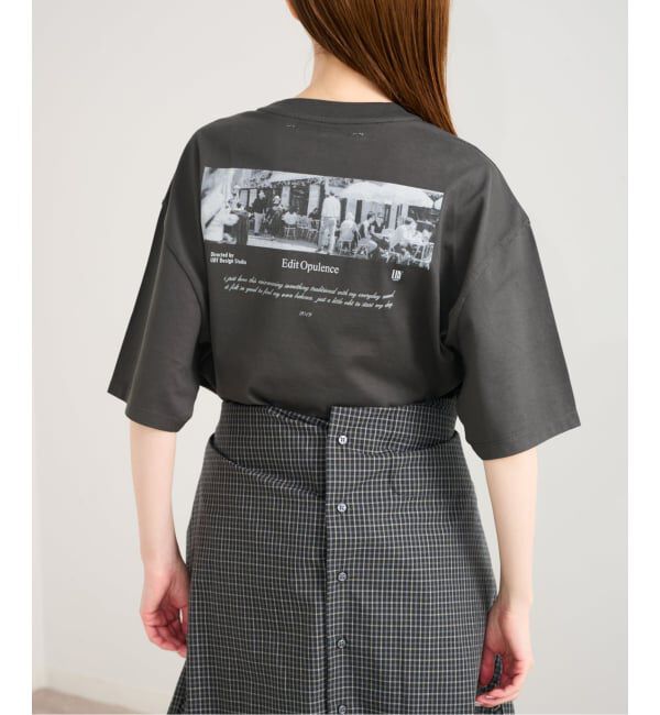 U by SPICK&SPAN「photo print tee」|Tシャツ・カットソー|
