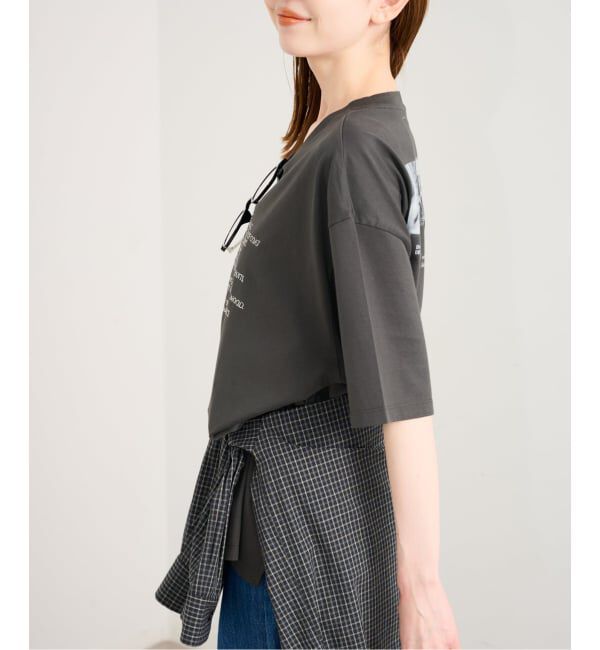 U by SPICK&SPAN「photo print tee」|Tシャツ・カットソー|