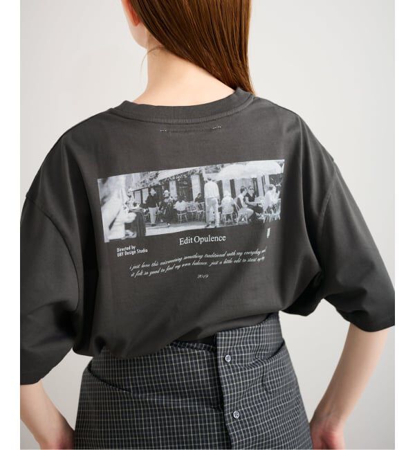 U by SPICK&SPAN「photo print tee」|Tシャツ・カットソー|