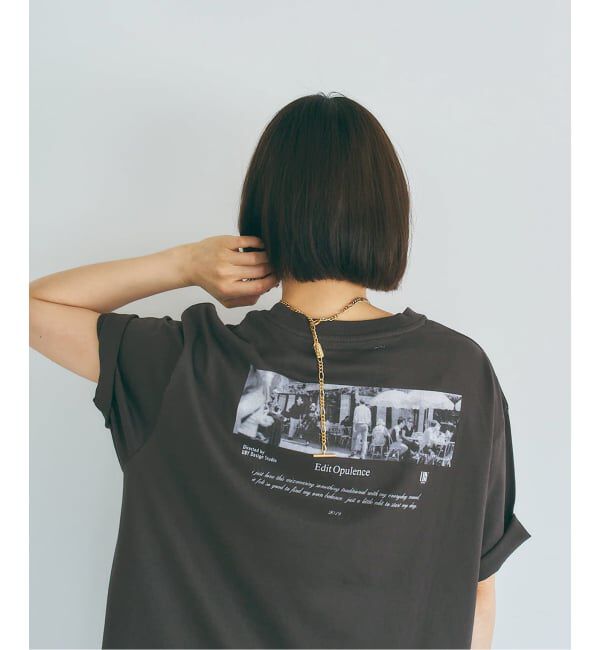 U by SPICK&SPAN「photo print tee」|Tシャツ・カットソー|