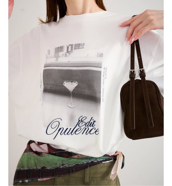 U by SPICK&SPAN「photo print tee」|Tシャツ・カットソー|