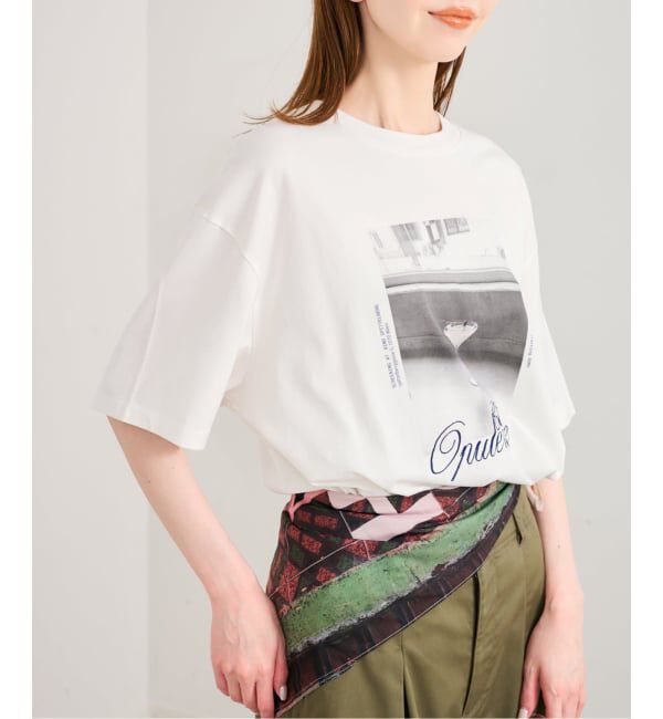 U by SPICK&SPAN「photo print tee」|Tシャツ・カットソー|