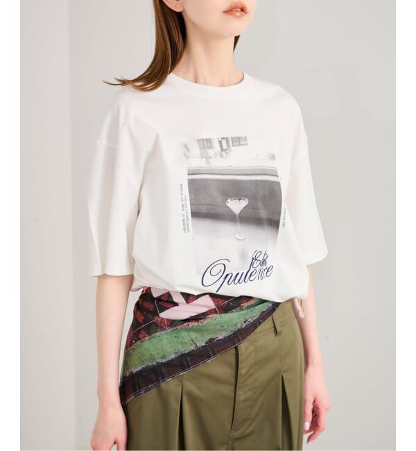 U by SPICK&SPAN「photo print tee」|Tシャツ・カットソー|