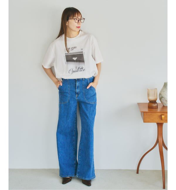 U by SPICK&SPAN「photo print tee」|Tシャツ・カットソー|