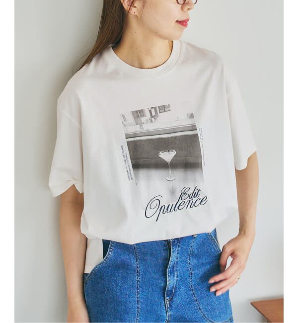 U by SPICK&SPAN「photo print tee」|Tシャツ・カットソー|