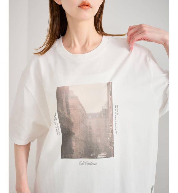 U by SPICK&SPAN「photo print tee」|Tシャツ・カットソー|