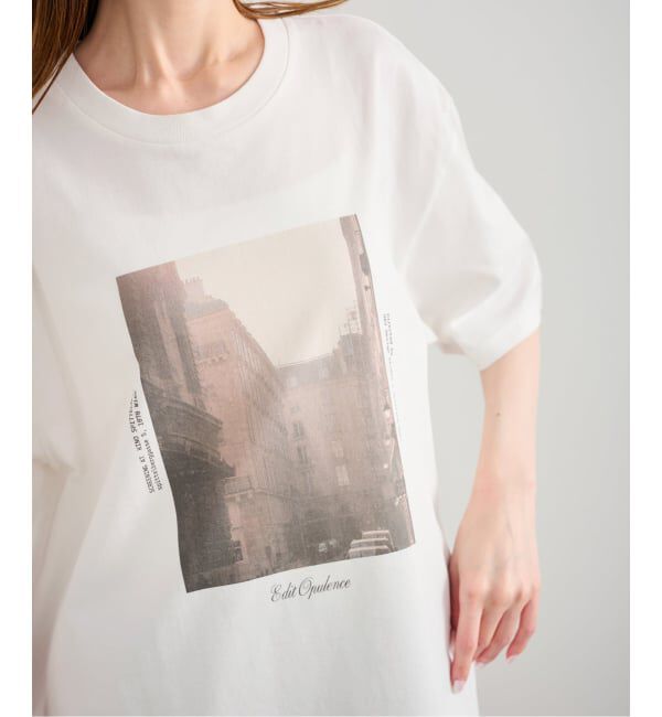 U by SPICK&SPAN「photo print tee」|Tシャツ・カットソー|