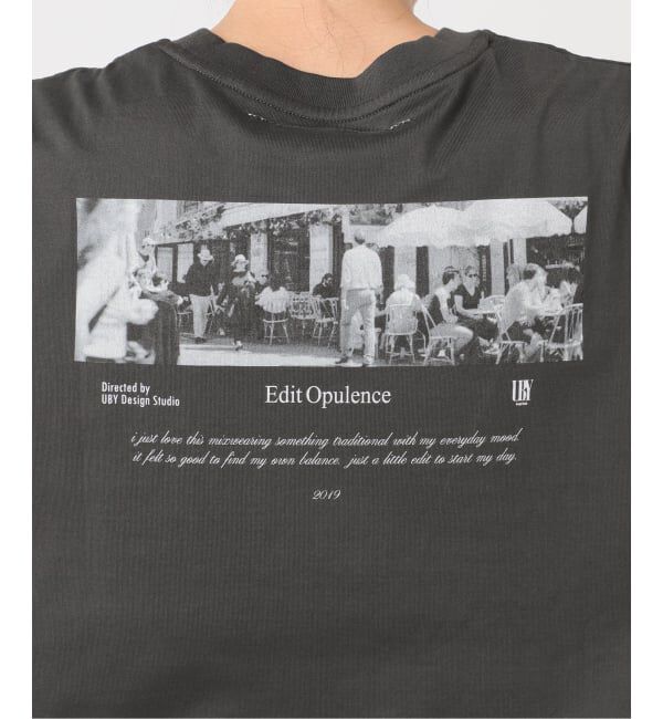 U by SPICK&SPAN「photo print tee」|Tシャツ・カットソー|
