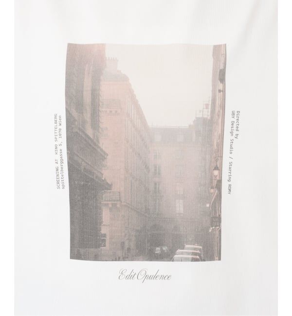U by SPICK&SPAN「photo print tee」|Tシャツ・カットソー|