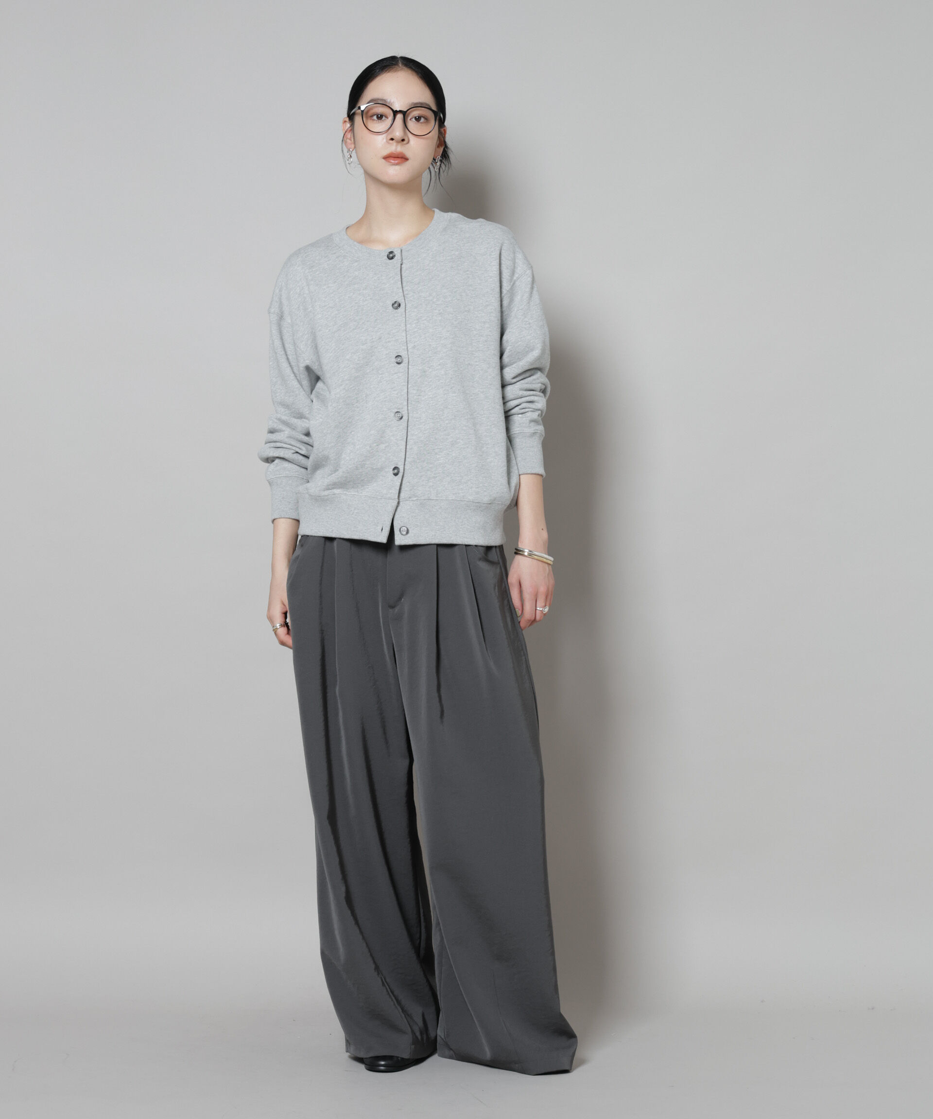 nano･universe「RUSSELL ATHLETIC/別注 Mini Logo Sweat Cardigan」|Tシャツ・カットソー|