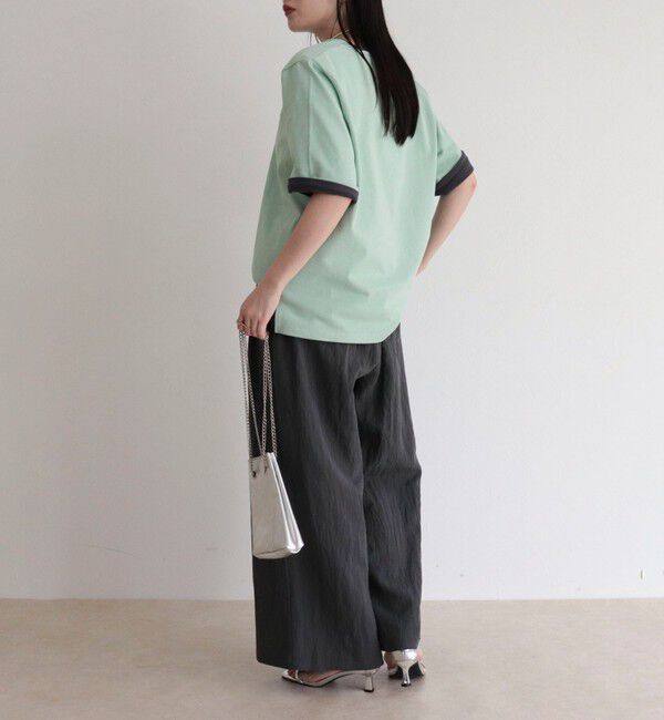 fredy emue「【GEVACO/ゲバコ】別注レディースヘンリーネックTシャツ」|Tシャツ・カットソー|