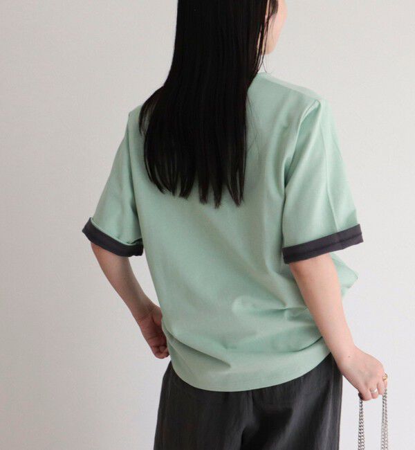fredy emue「【GEVACO/ゲバコ】別注レディースヘンリーネックTシャツ」|Tシャツ・カットソー|