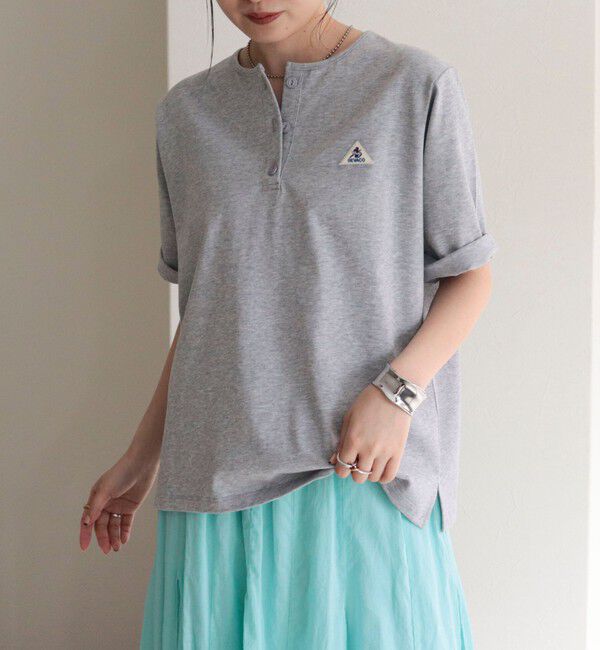 fredy emue「【GEVACO/ゲバコ】別注レディースヘンリーネックTシャツ」|Tシャツ・カットソー|