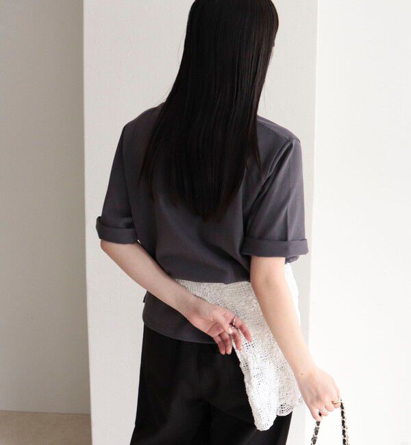 fredy emue「【GEVACO/ゲバコ】別注レディースヘンリーネックTシャツ」|Tシャツ・カットソー|