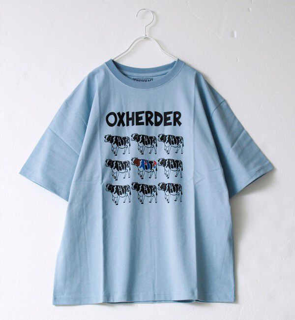 FREDY MAC「【マックT】【OXHERDER】original body T-shirts」|Tシャツ・カットソー|サックス