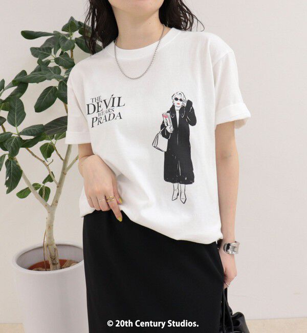 fredy emue「【GOOD ROCK SPEED/グッドロックスピード】The DEVIL wears PRADA半袖Tシャツ」|Tシャツ・カットソー|