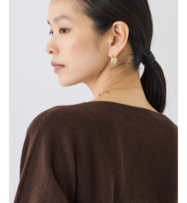 ROPE「【J'aDoRe・一部店舗限定サイズ】カシミヤ100% ボートネックドルマンスリーブニット」|ニット・セーター|