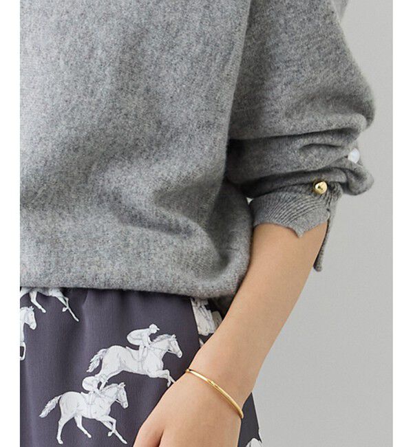 ROPE「【J'aDoRe・一部店舗限定サイズ】カシミヤ100% ボートネックドルマンスリーブニット」|ニット・セーター|