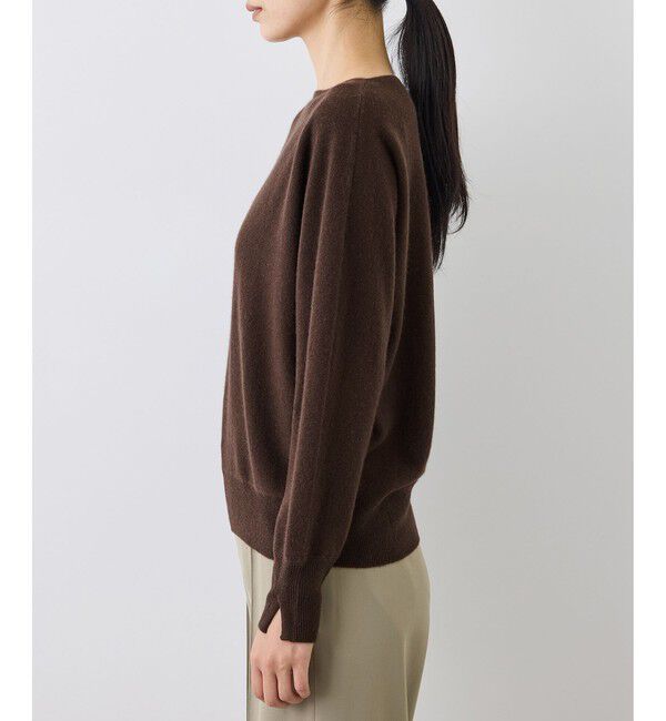ROPE「【J'aDoRe・一部店舗限定サイズ】カシミヤ100% ボートネックドルマンスリーブニット」|ニット・セーター|