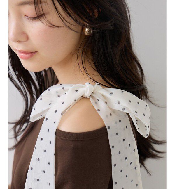 VIS「肩リボンTシャツ」|Tシャツ・カットソー|