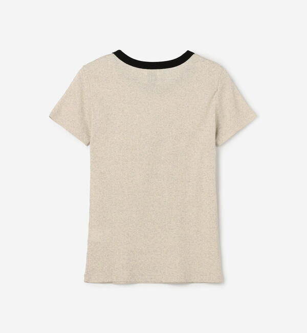  「GOOD PEOPLE GOOD STITCHING GOOD PRODUCT | バイカラートリム 半袖Tシャツ WOMEN」|Tシャツ・カットソー|