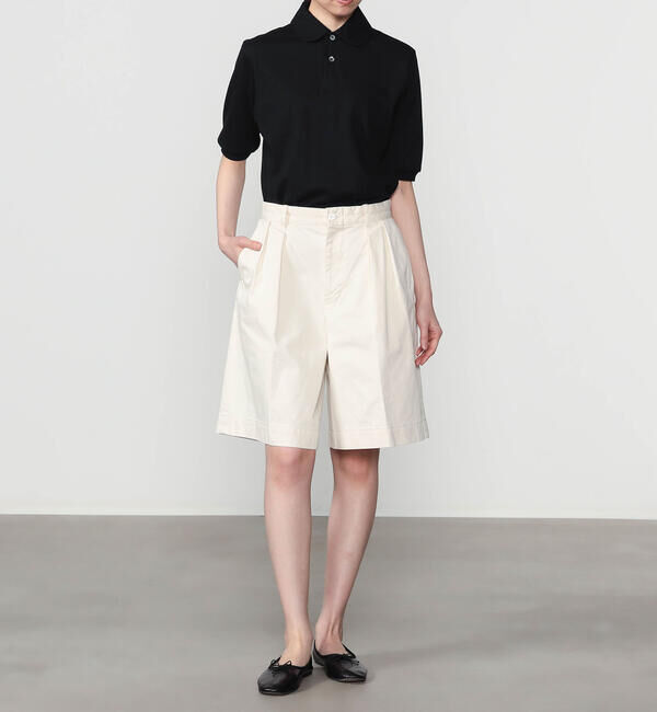  「ANATOMICA | ラウンドカラー ポロシャツ WOMEN」|ポロシャツ|