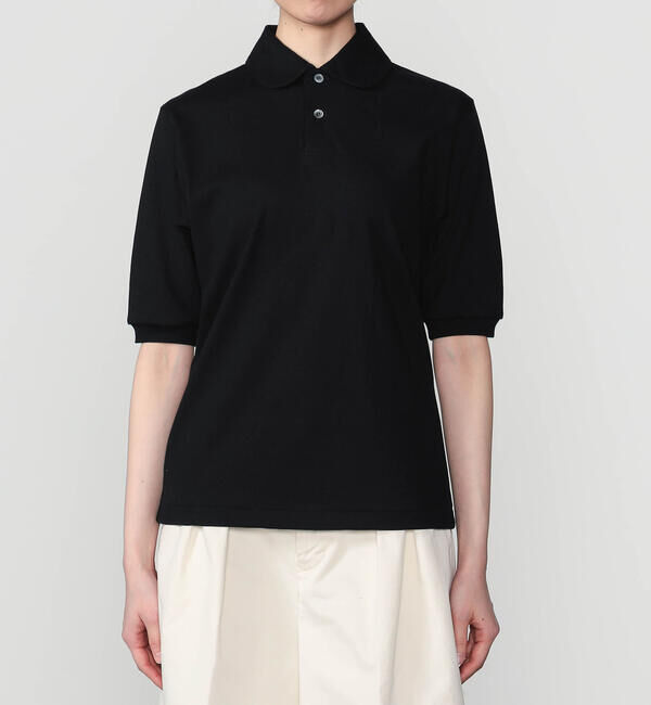  「ANATOMICA | ラウンドカラー ポロシャツ WOMEN」|ポロシャツ|