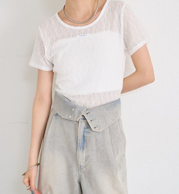  「レースTシャツ」|Tシャツ・カットソー|