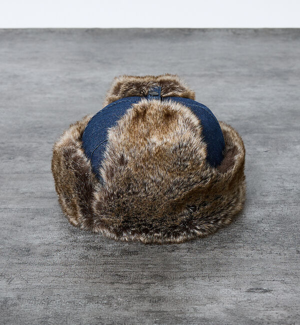 ABAHOUSE「【RUBEN/ルーベン】DENIM FLYGHT CAP/デニムフライトキャップ」|その他|