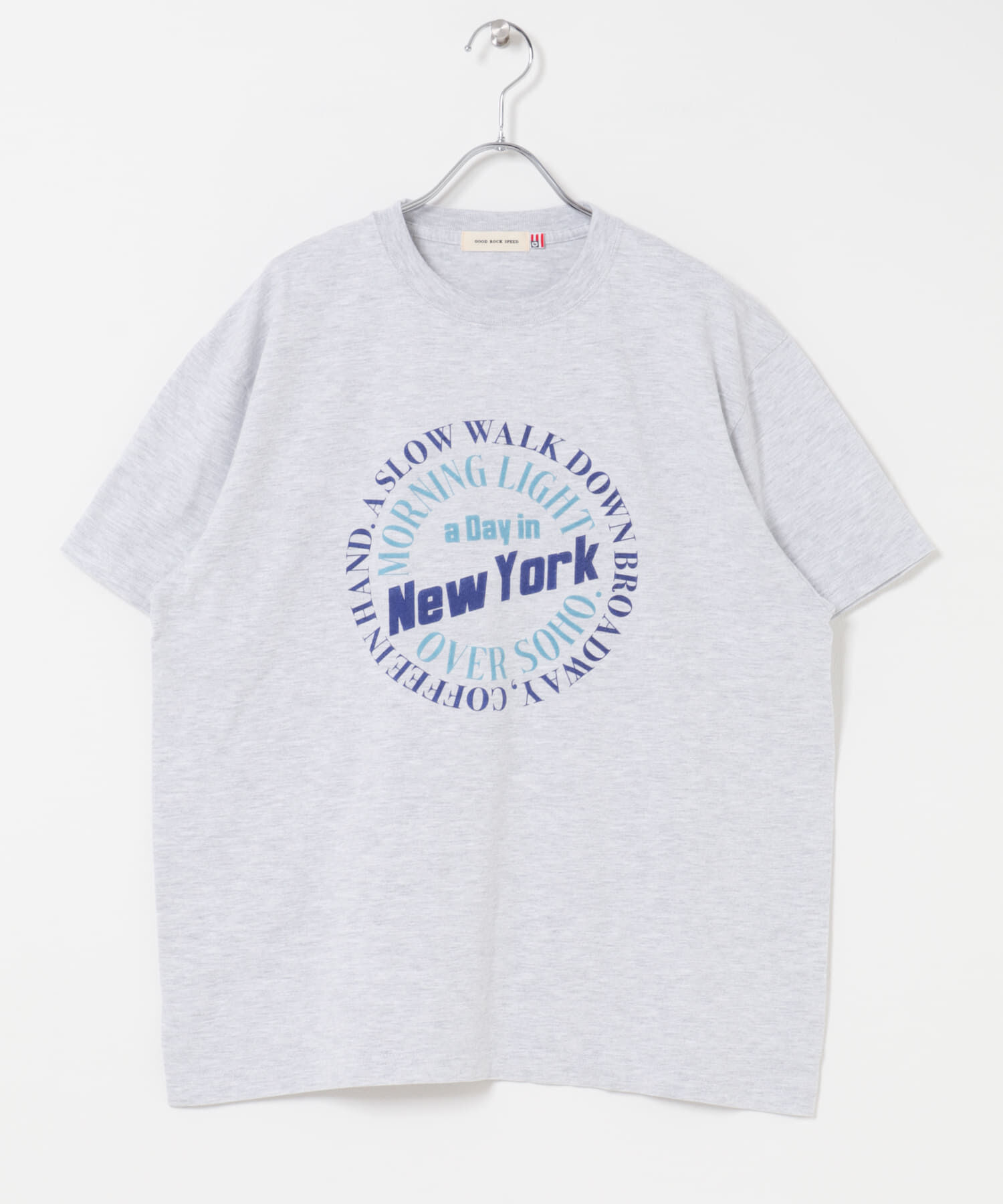 URBAN RESEARCH DOORS「『別注』GOOD ROCK SPEED&times;DOORS　ロゴサークルTシャツ」|Tシャツ・カットソー|