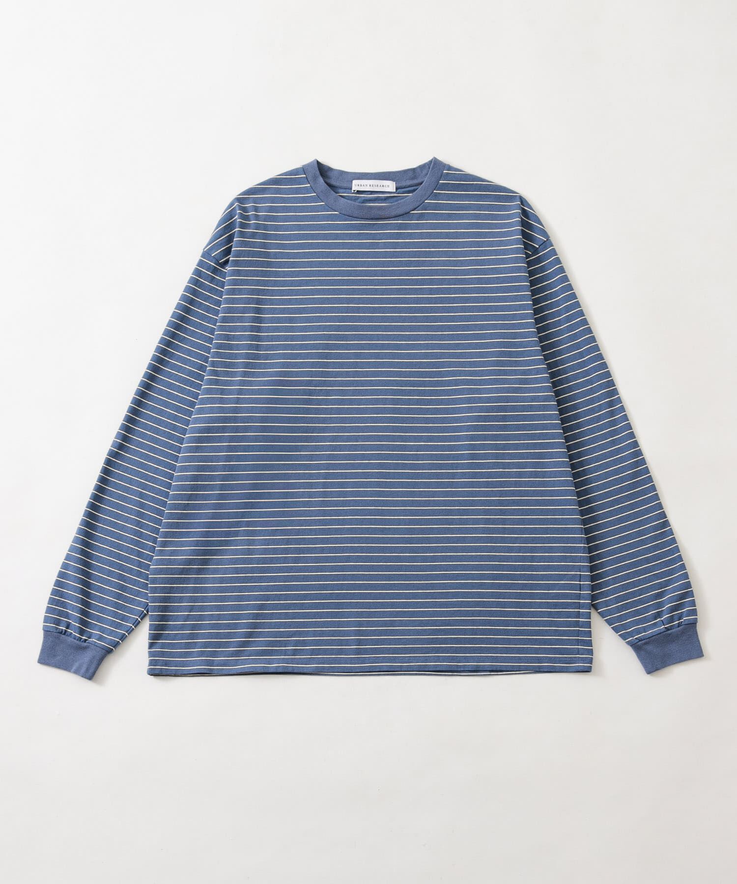 URBAN RESEARCH「MULTI BORDER T-SHIRTS」|Tシャツ・カットソー|ブルー