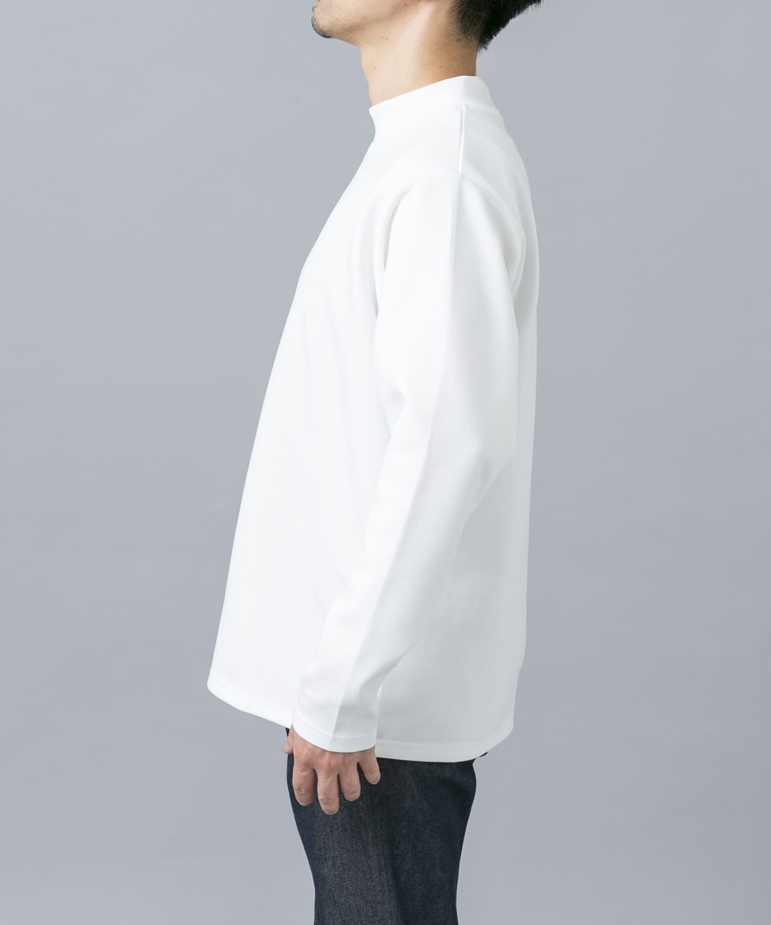 URBAN RESEARCH ROSSO「ハイパフォーマンスSTANDARDモックネックTシャツ」|Tシャツ・カットソー|