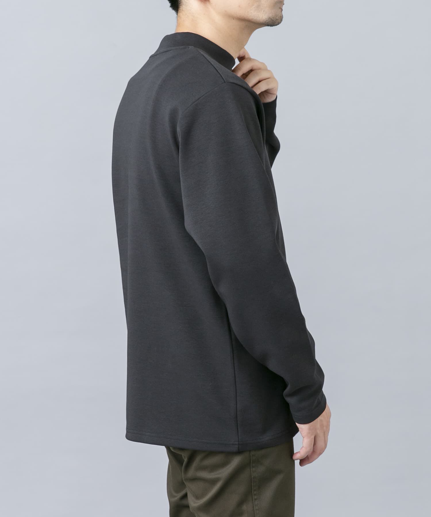 URBAN RESEARCH ROSSO「ハイパフォーマンスSTANDARDモックネックTシャツ」|Tシャツ・カットソー|