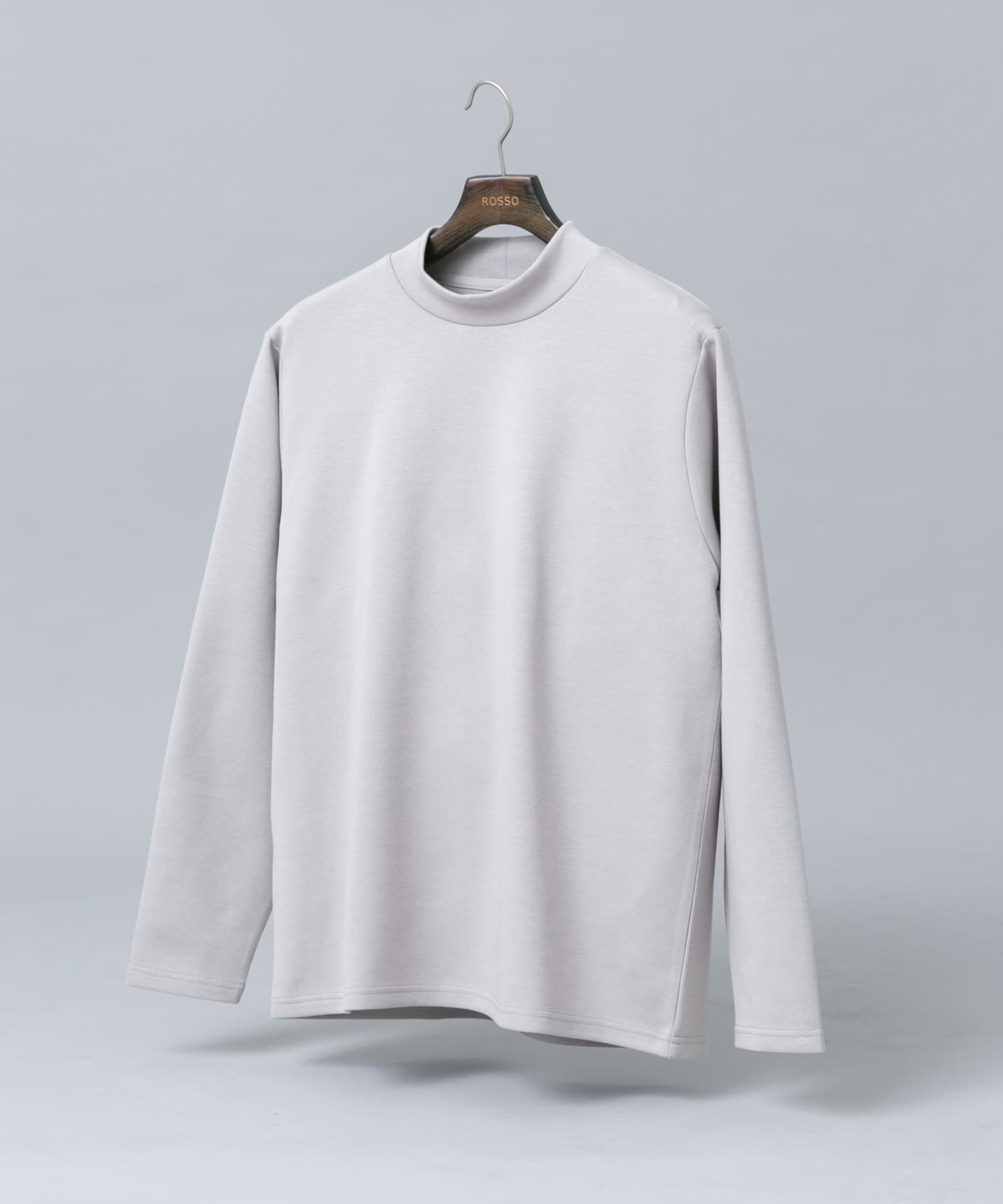 URBAN RESEARCH ROSSO「ハイパフォーマンスSTANDARDモックネックTシャツ」|Tシャツ・カットソー|ベージュ系その他