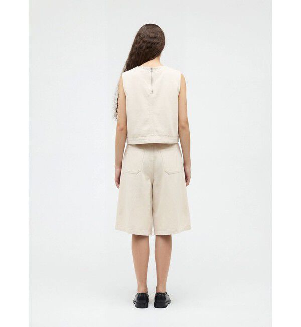 mizuiro ind「mizuiro ind デニムベスト(ONEWASH)」|ベスト・ジレ|