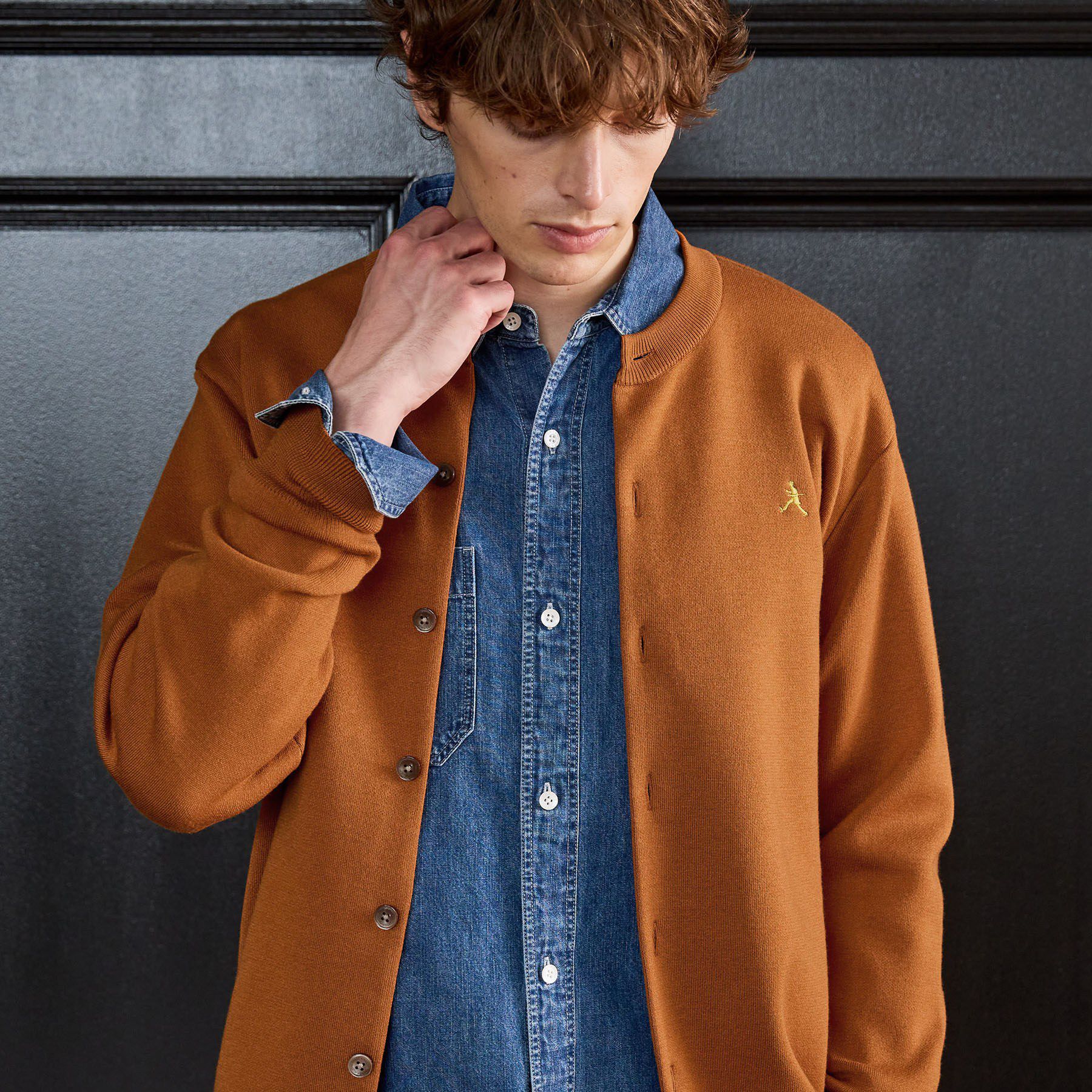 TAKEO KIKUCHI「【BOWLER HAT LABEL】日本製クルーネックカーディガン」|カーディガン|