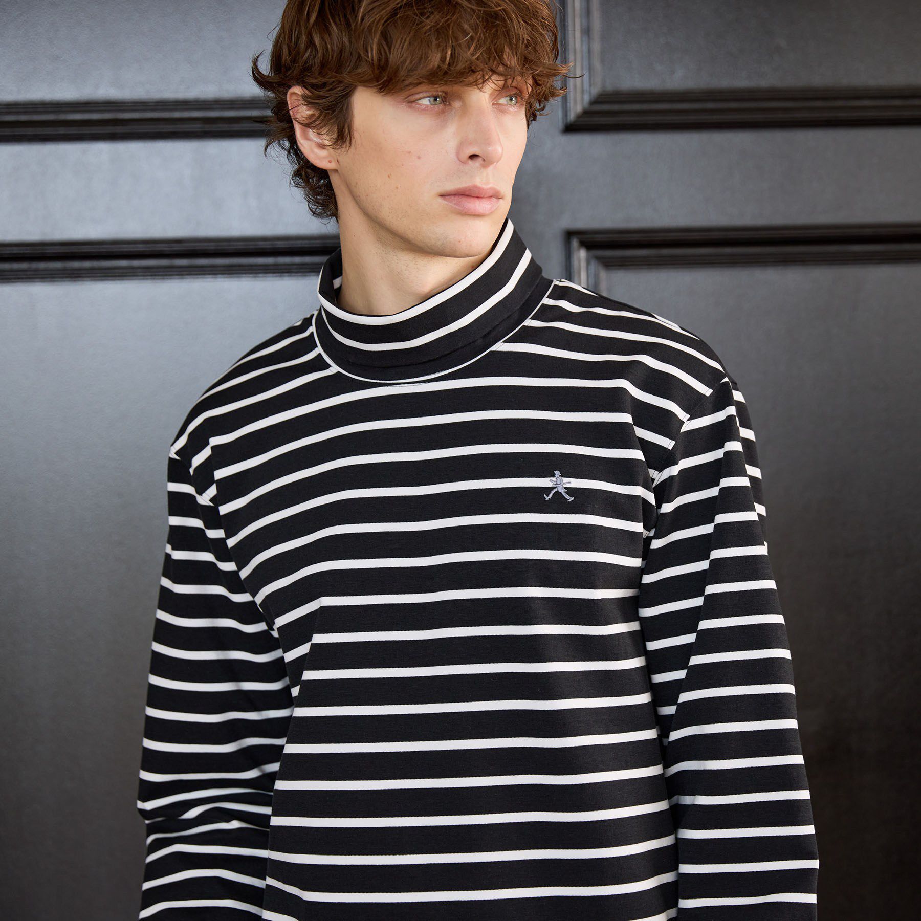 TAKEO KIKUCHI「【BOWLER HAT LABEL】オフタートル プルオーバージャージ」|Tシャツ・カットソー|