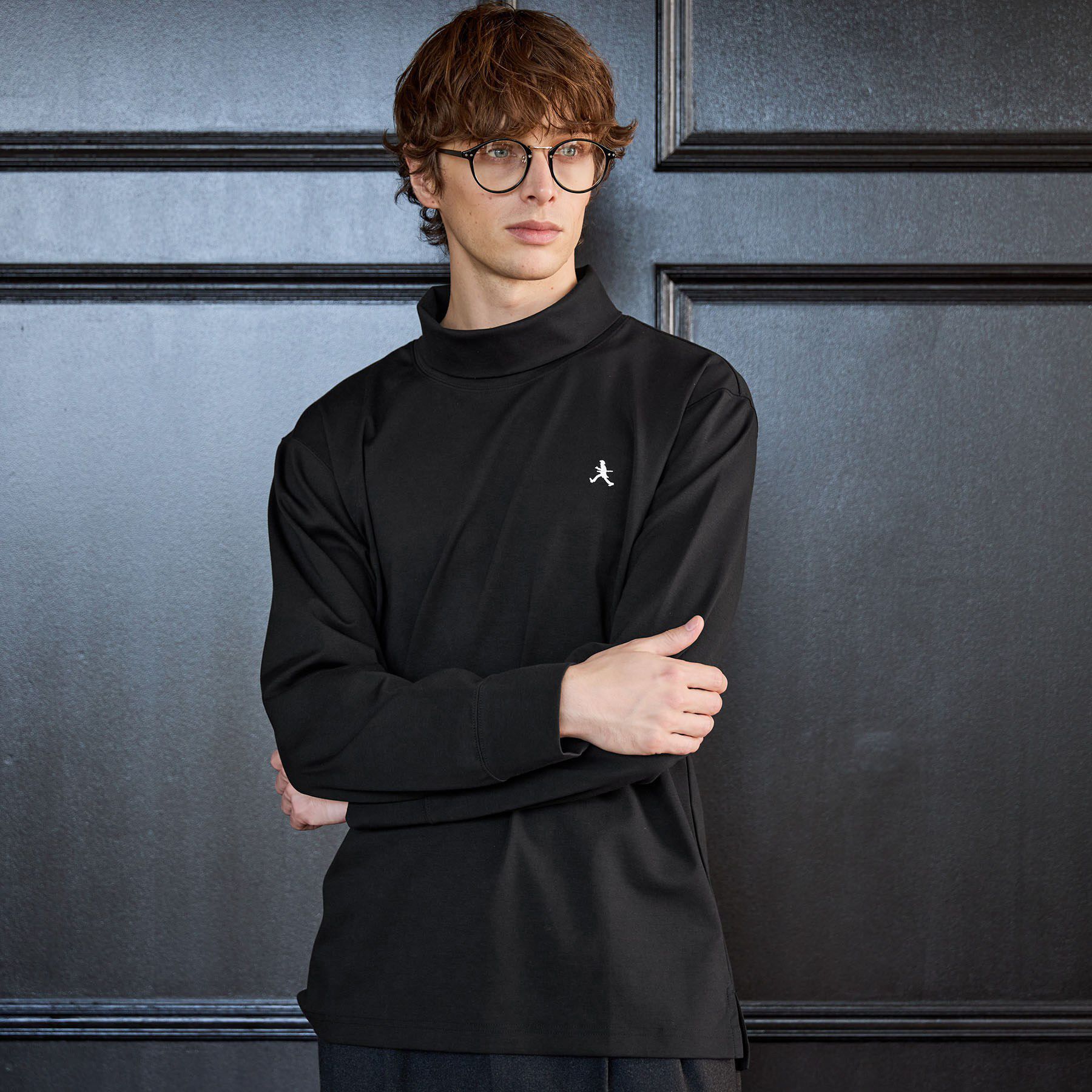 TAKEO KIKUCHI「【BOWLER HAT LABEL】オフタートル プルオーバージャージ」|Tシャツ・カットソー|