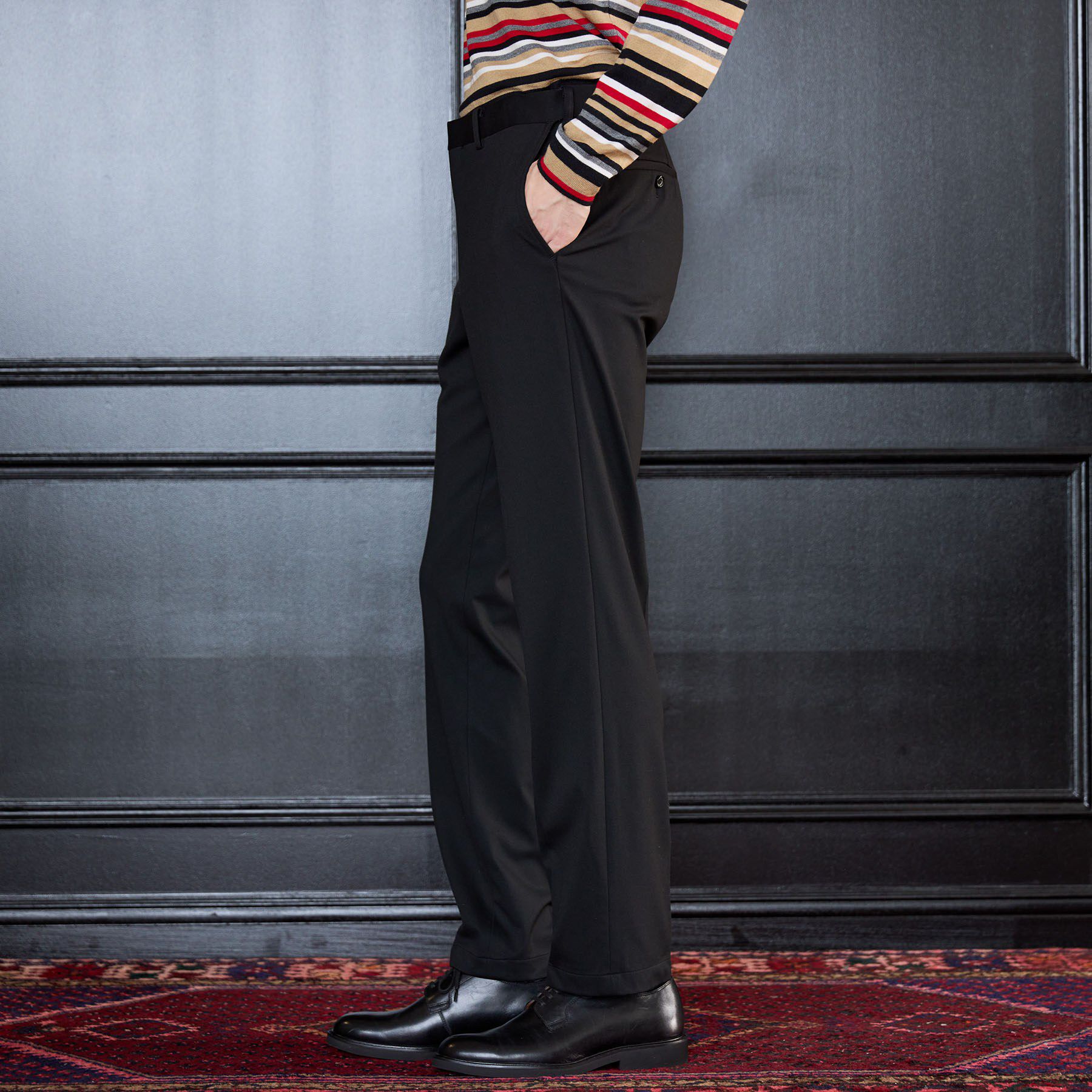 TAKEO KIKUCHI「【BOWLER HAT LABEL】CARREMANツイルジャージ スラックス」|その他|