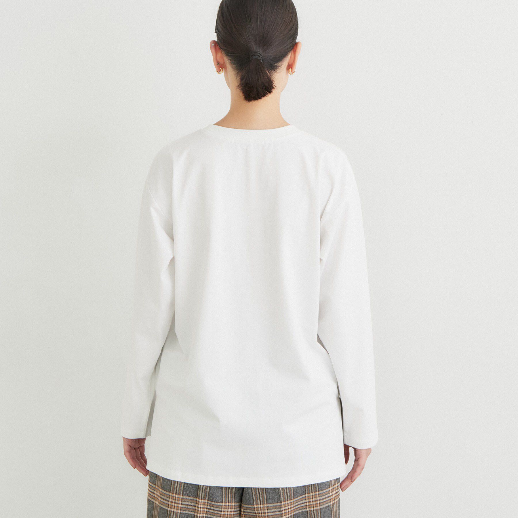 THE SHOP TK「ロゴ＆フォトアソートロンT」|Tシャツ・カットソー|