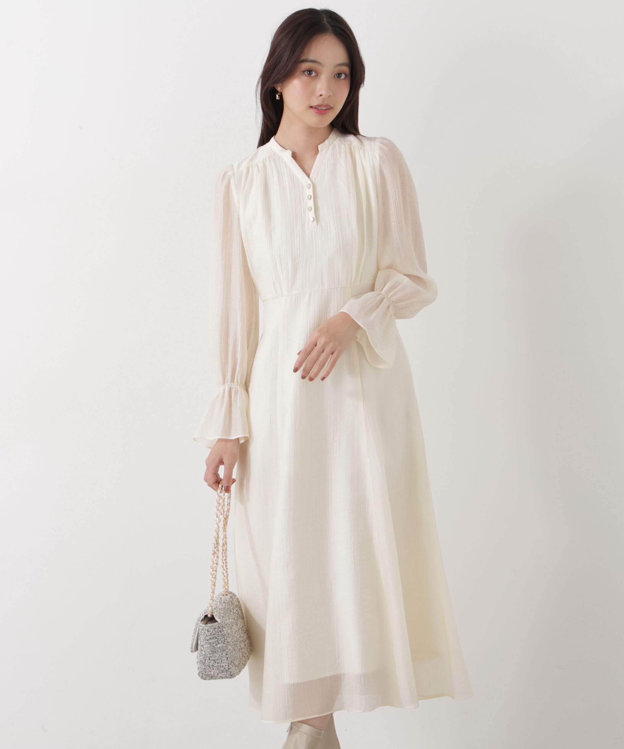 PROPORTION BODY DRESSING「バックレースアップレディワンピース　26SS」|ワンピース|