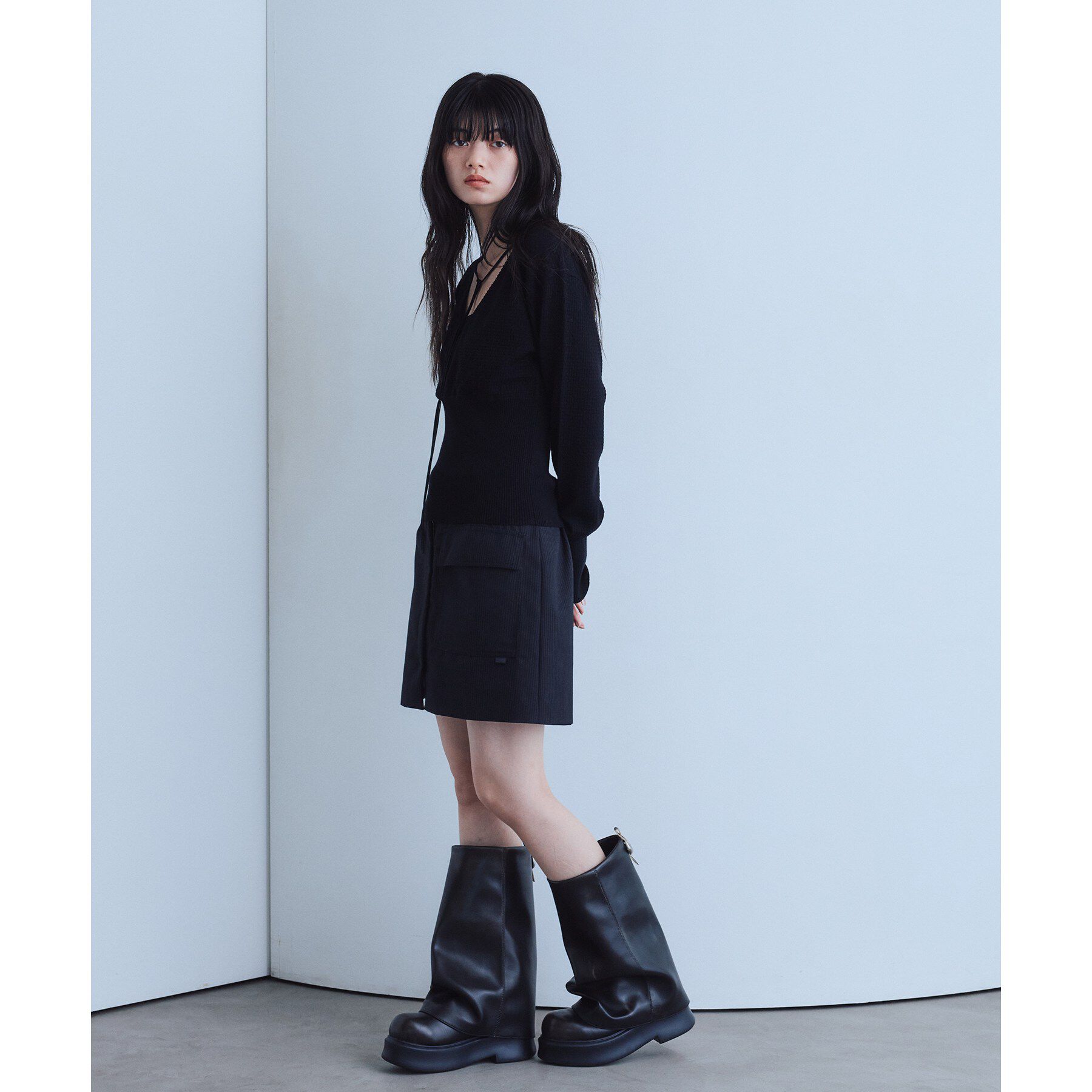 CODE A「intimate wrap knit top」|ニット・セーター|