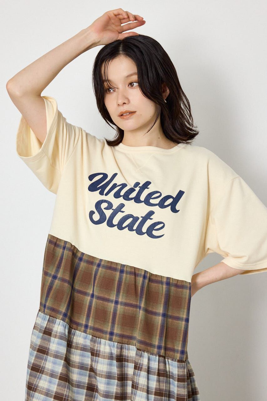 RODEO CROWNS「ドッキングティアードワンピース」|ワンピース|
