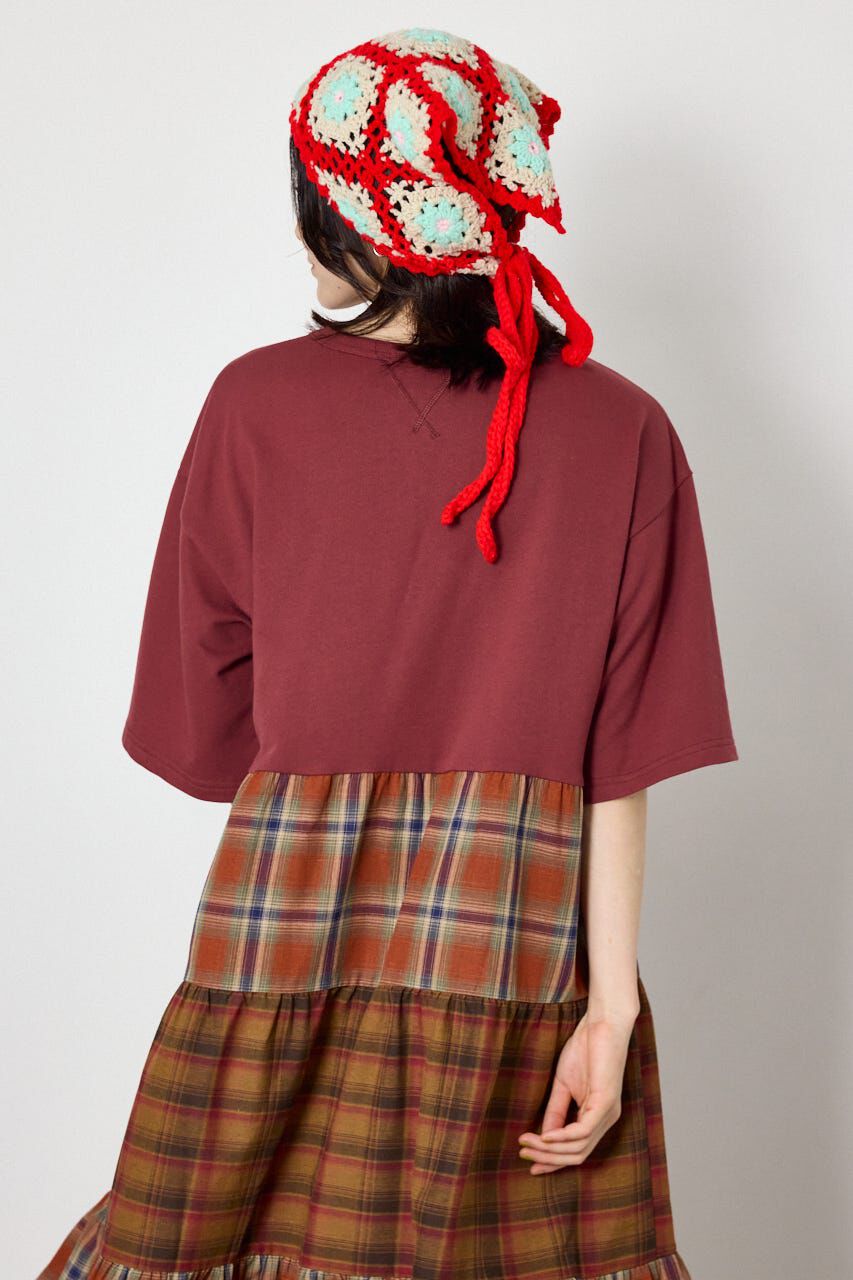 RODEO CROWNS「ドッキングティアードワンピース」|ワンピース|