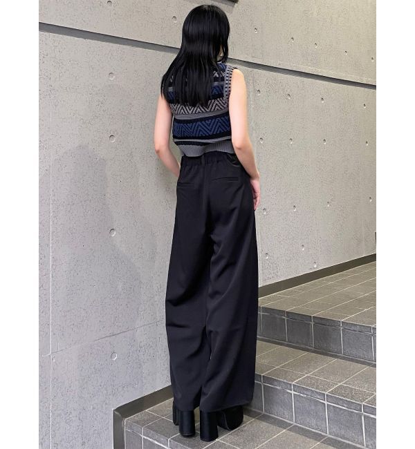 MURUA「ダブルタックワイドパンツ」|その他|