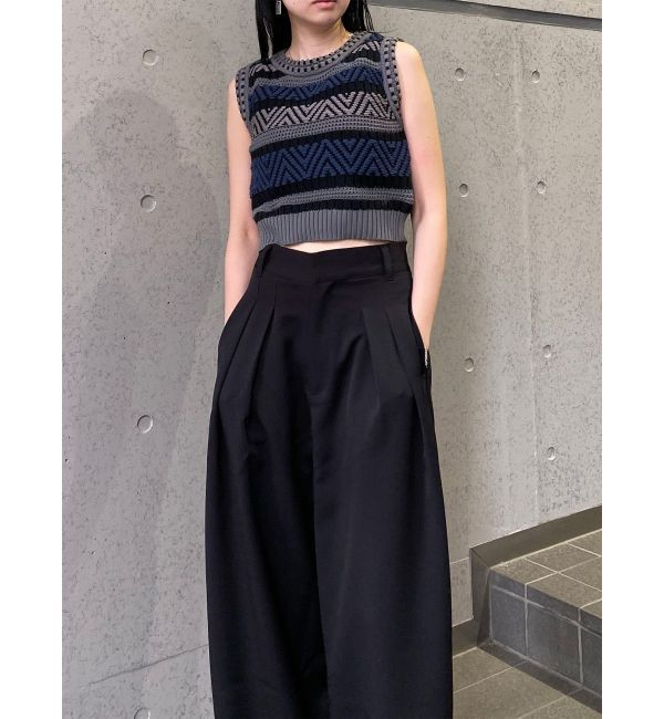 MURUA「ダブルタックワイドパンツ」|その他|