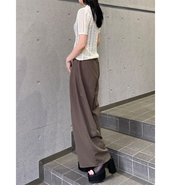 MURUA「ダブルタックワイドパンツ」|その他|